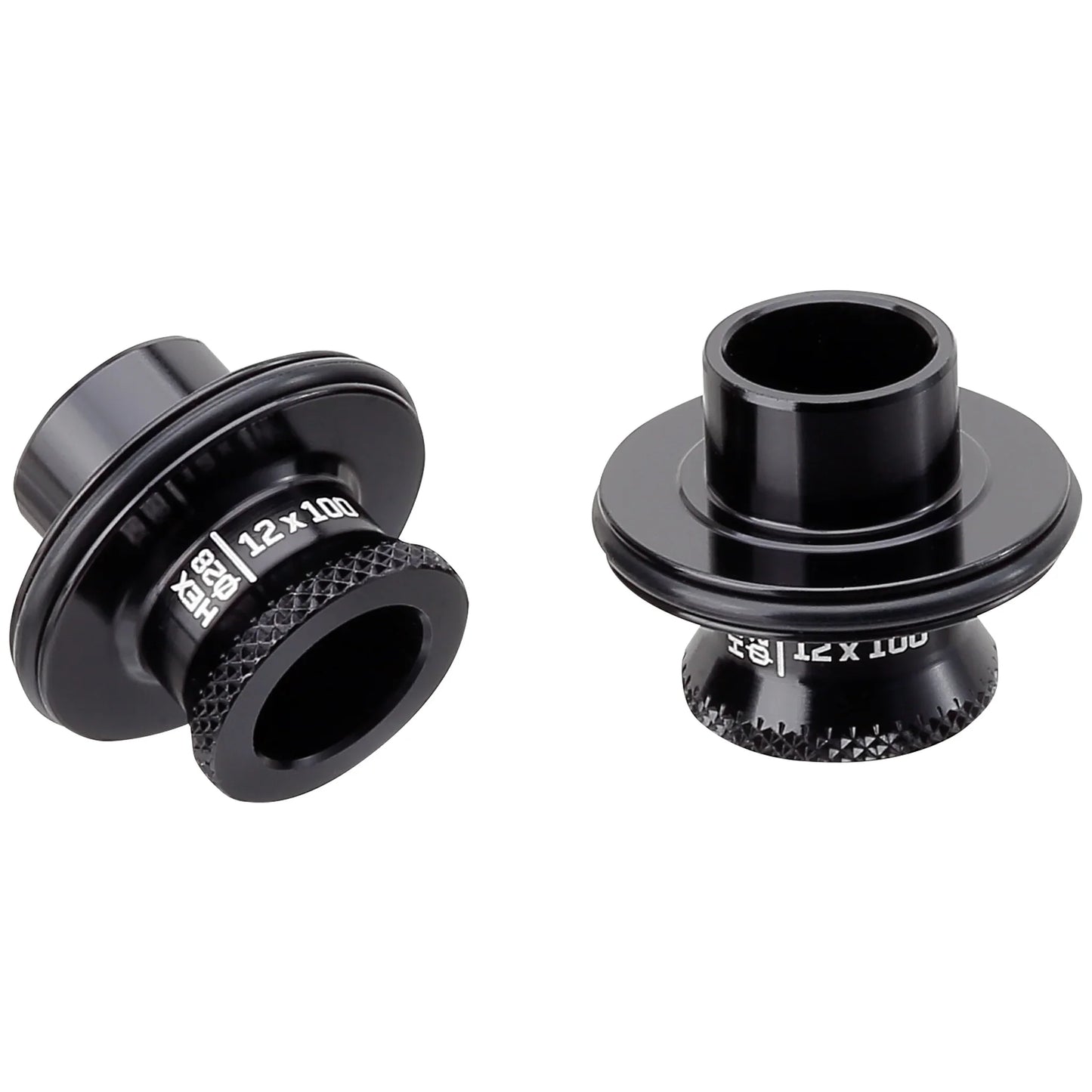 HEX 028 Front Hub End Cap Kit - 12x100mm thru axle - Bicycle Warehouse