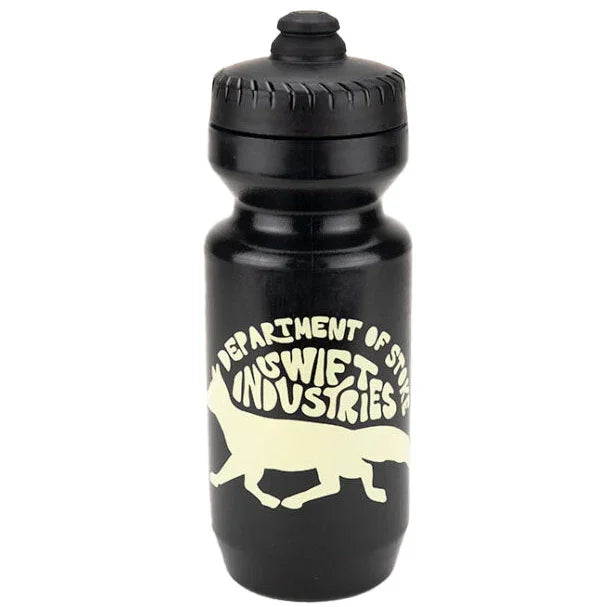 Departmant Of Stoke Purist Water Bottle Black 22oz - Bicycle Warehouse