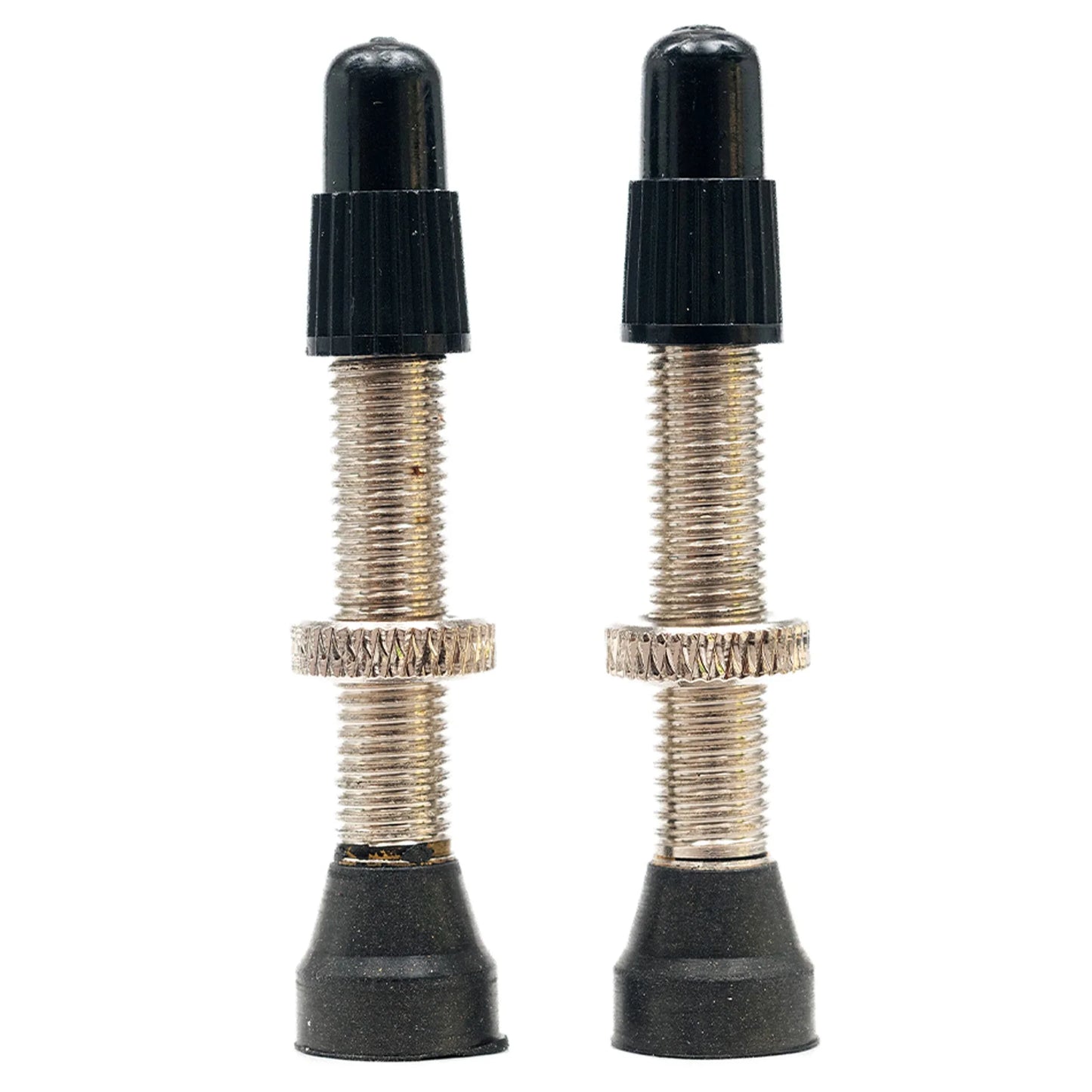 Stans Tubeless Universal Valve Stems - Brass Regular Pair - Bicycle Warehouse