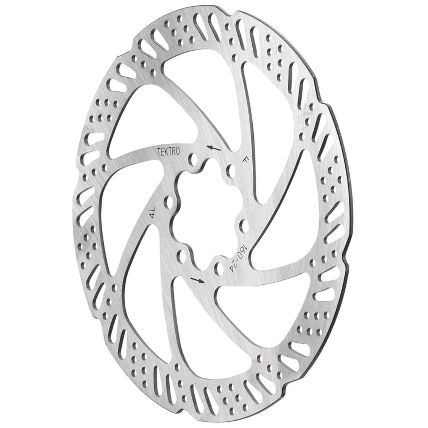 TR203-24 Disc Rotor - 203mm 6-Bolt Silver - Bicycle Warehouse