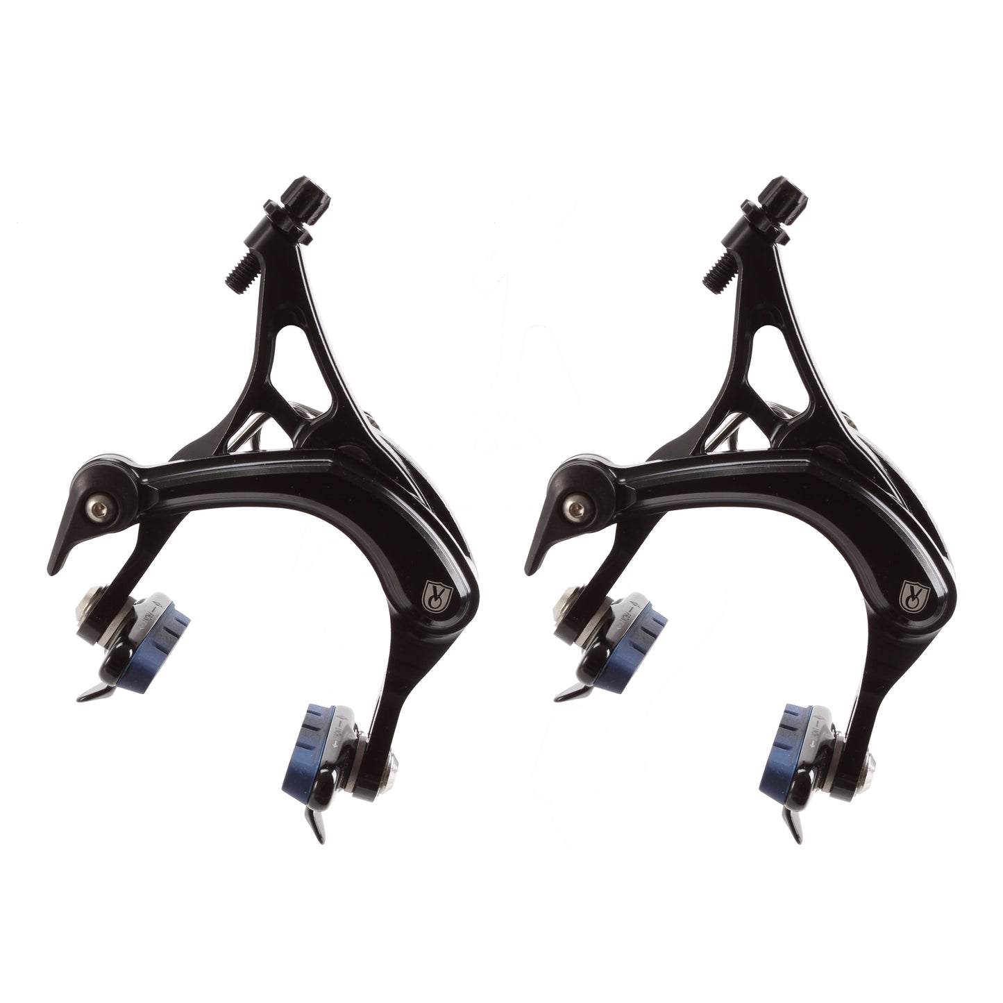 Grand Cru Long Reach Brake Set - Front and Rear Dual Pivot Black - Bicycle Warehouse