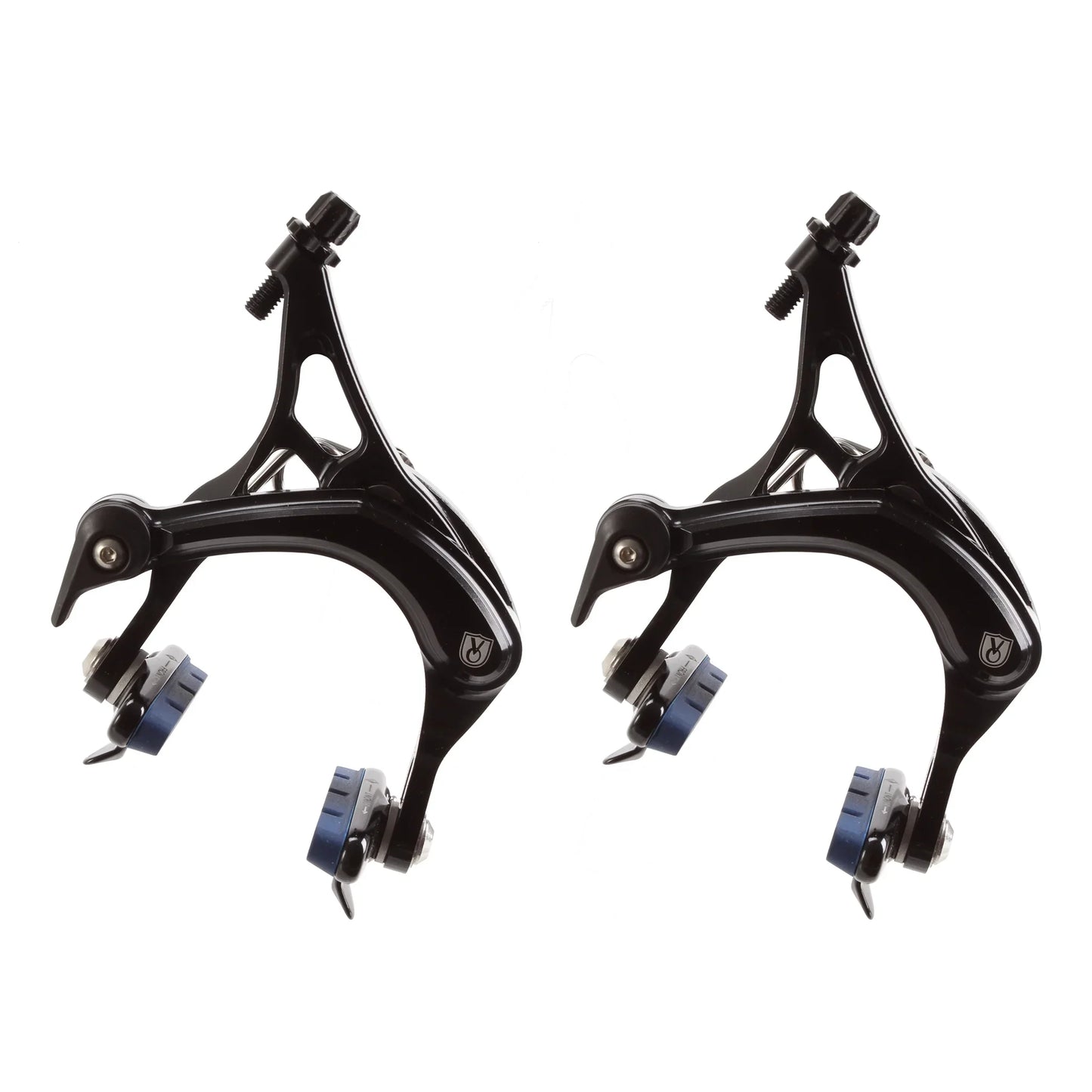 Grand Cru Long Reach Brake Set - Front and Rear Dual Pivot Black - Bicycle Warehouse