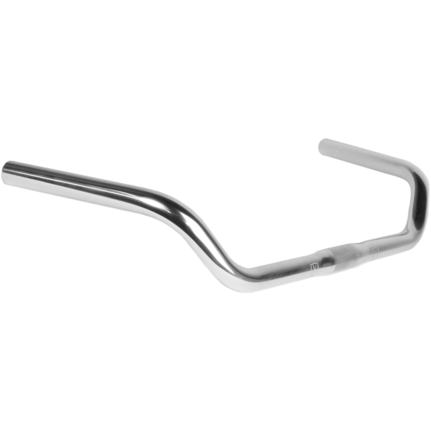 Left Bank Handlebar (25.4mm) 490mm Silver - Bicycle Warehouse