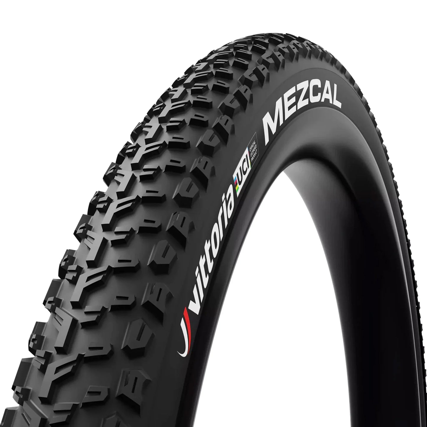 Mezcal III Tire - 29 x 2.25 Tubeless Folding BLK + Rainbow Swoosh 1C - Bicycle Warehouse