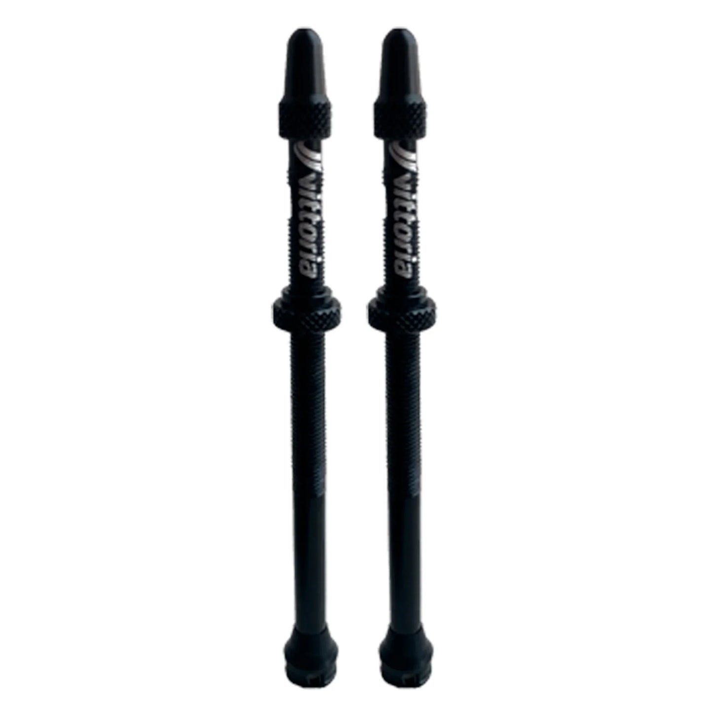Multiway Tubeless Valve Alloy Black 100mm (Pair) - Bicycle Warehouse