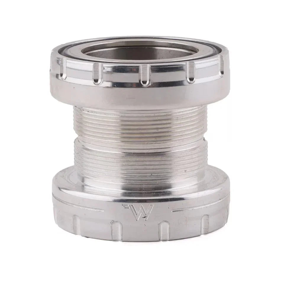 30mm Bottom Bracket BSA Thread 68/73mm Silver - Bicycle Warehouse