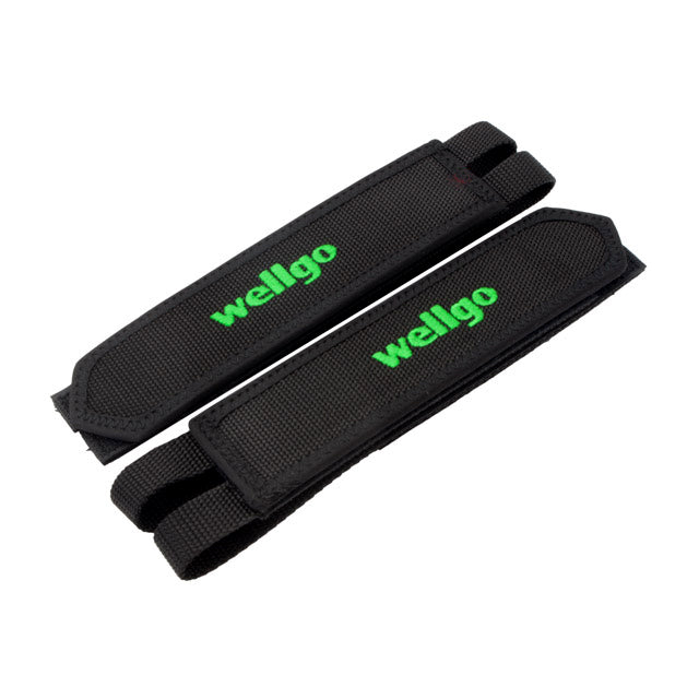 W8 Double Straps Blk Pair - Bicycle Warehouse