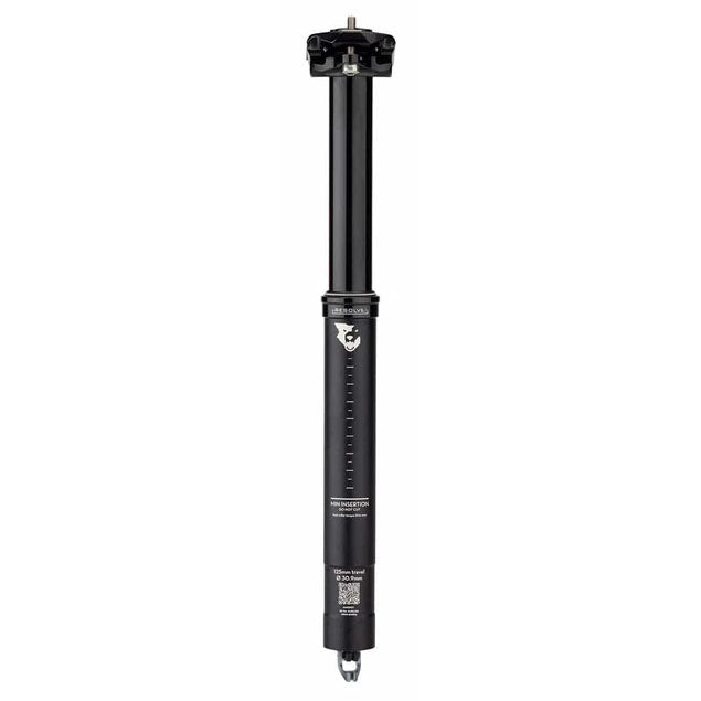 Resolve Dropper Seatpost - 31.6 125mm Travel Black Rev 2 - Bicycle Warehouse