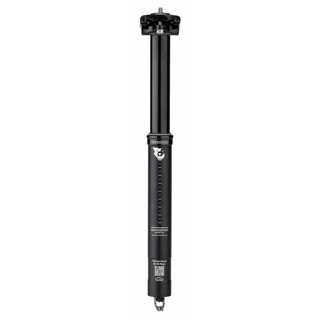 Resolve Dropper Seatpost - 31.6 200mm Travel Black Rev 2 - Bicycle Warehouse