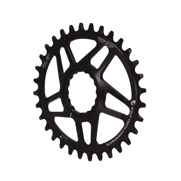 Elliptical Direct Mount Chainring - 32t RaceFace/Easton CINCH Direct Mount Drop-Stop 6mm Offset BLK - Bicycle Warehouse
