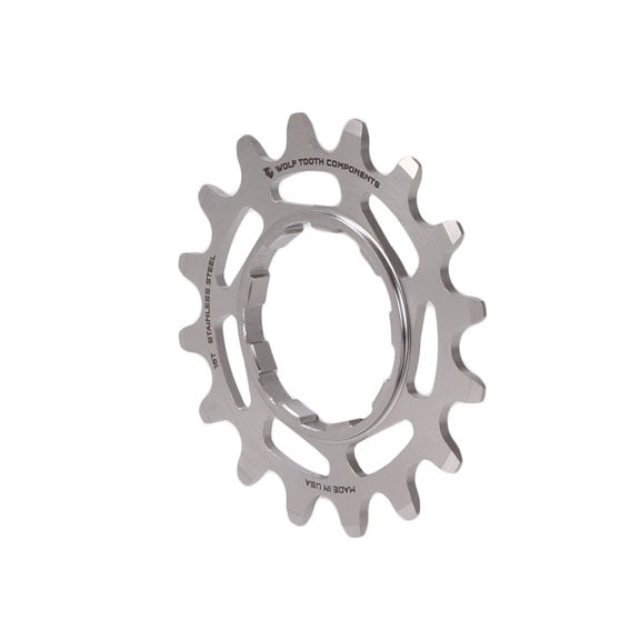 Single Speed Stainless Steel Cog - 16t Compatible 3/32" Chains - Bicycle Warehouse