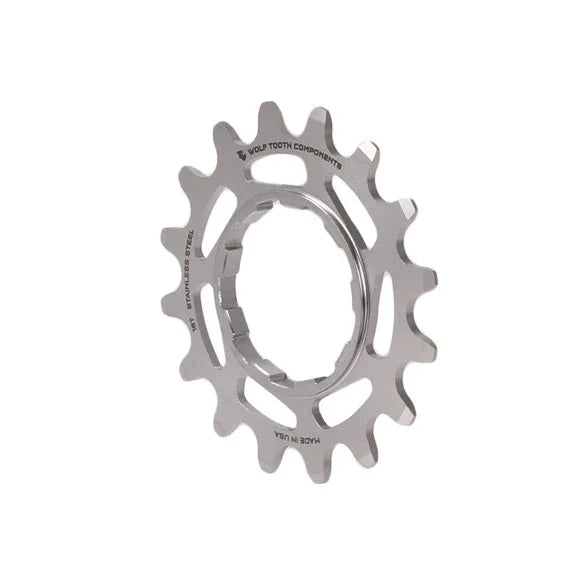 Single Speed Stainless Steel Cog - 16t Compatible 3/32" Chains - Bicycle Warehouse