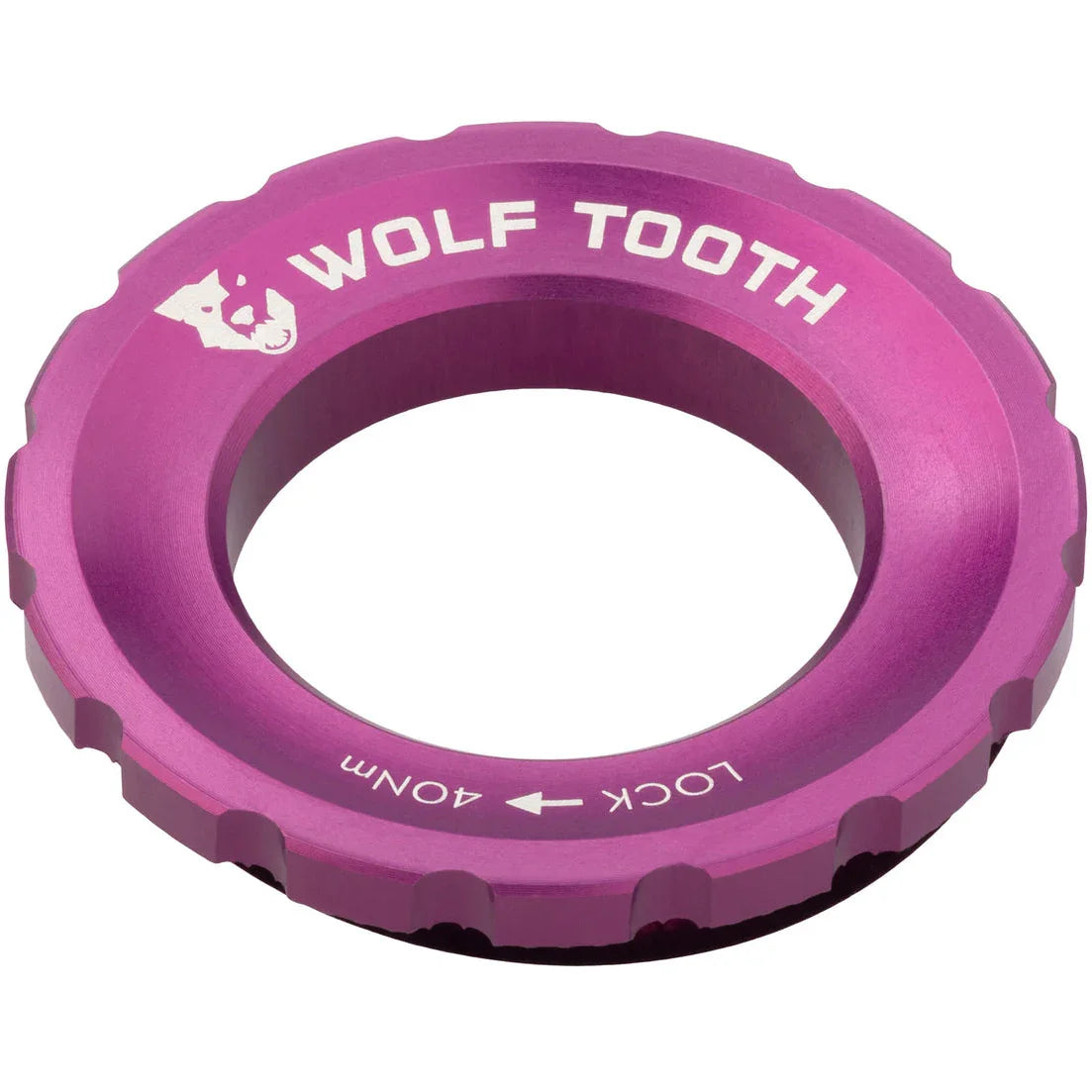CenterLock Rotor Lockring - External Splined Purple - Bicycle Warehouse
