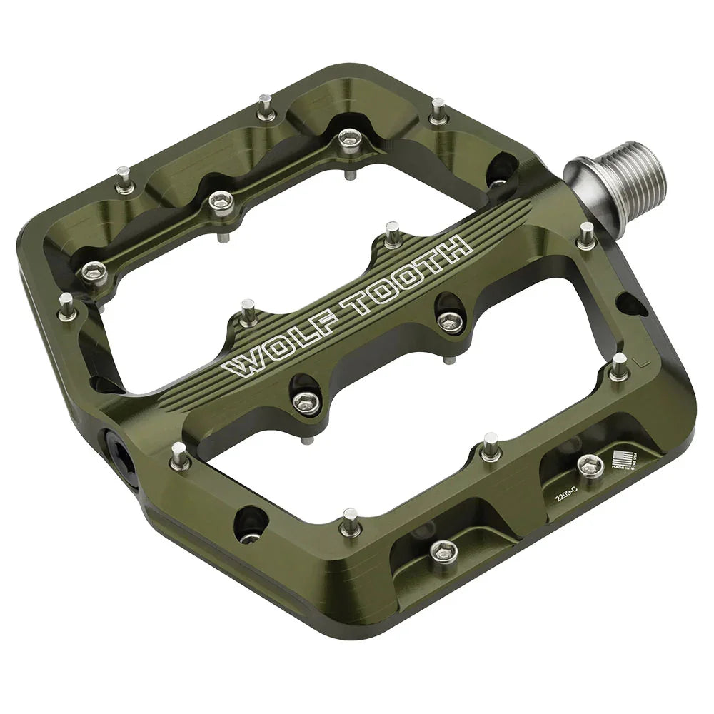 Waveform Pedals - Olive Large - Bicycle Warehouse