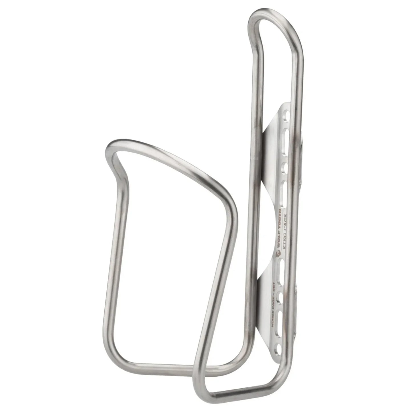 Morse Bottle Cage - Stainless Steel Silver - Bicycle Warehouse