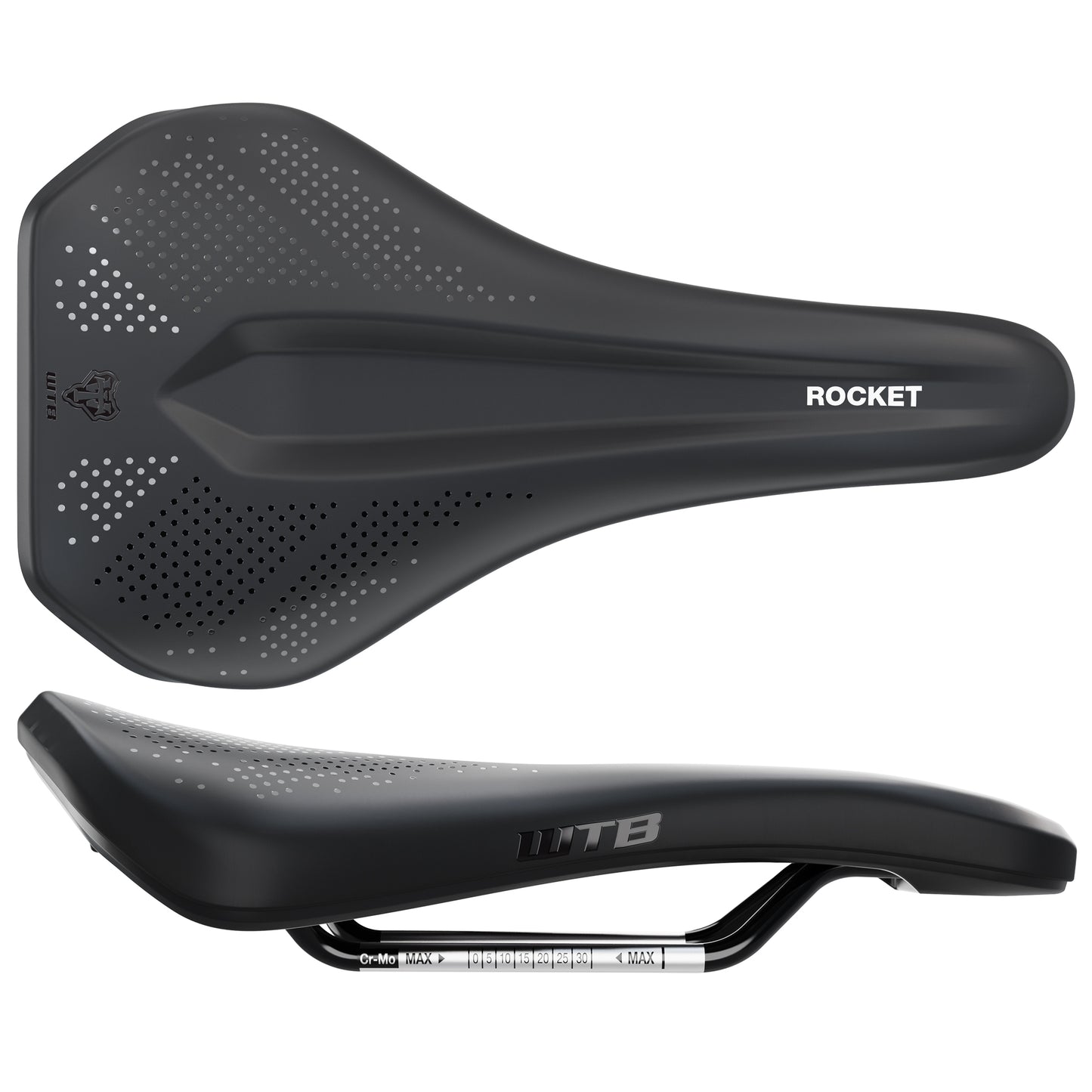 WTB Rocket Saddle - Chromoly Medium Fusion Form - Bicycle Warehouse