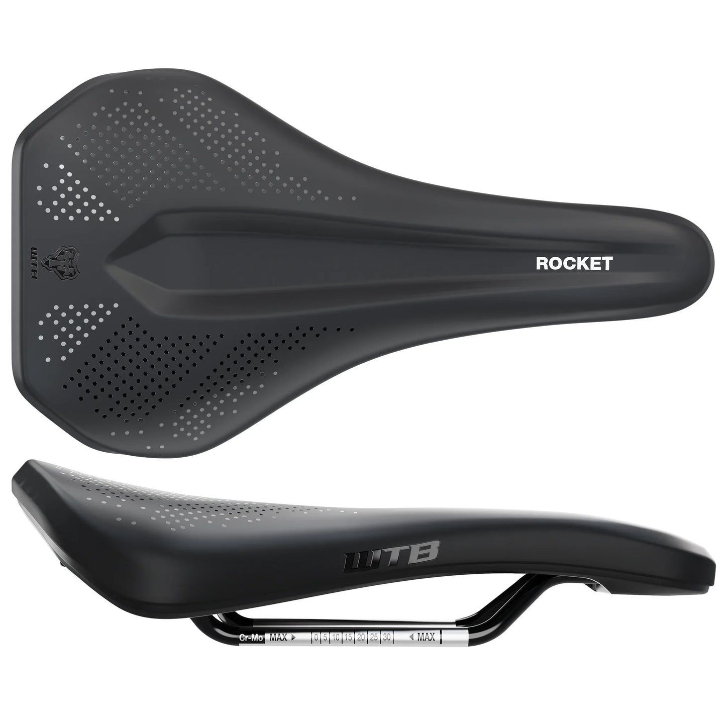 WTB Rocket Saddle - Chromoly Medium Fusion Form - Bicycle Warehouse