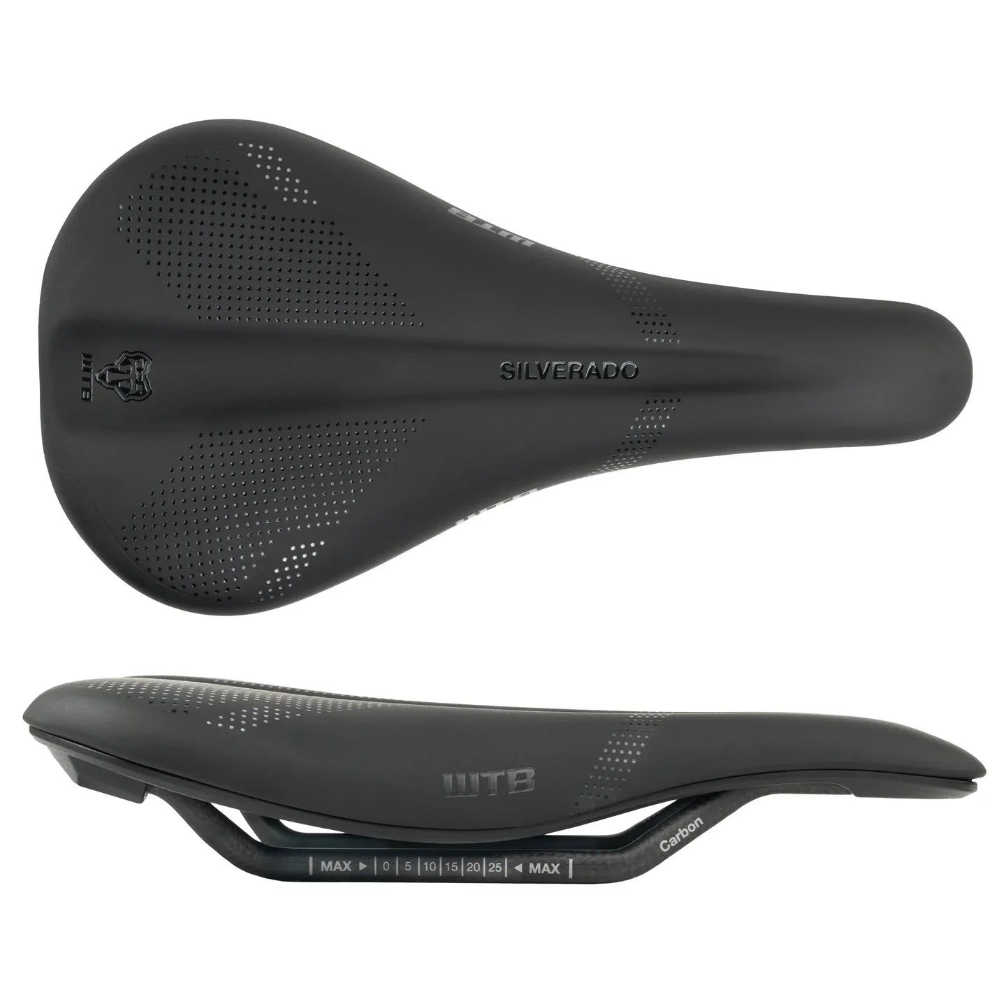 Silverado 265 Fusion Form Saddle - Carbon Black Medium - Bicycle Warehouse