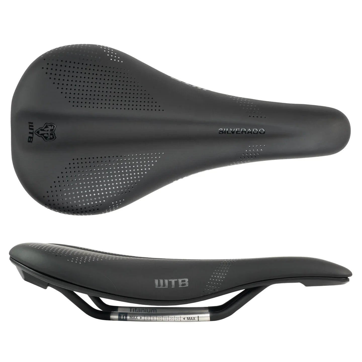 Silverado 265 Fusion Form Saddle - Titanium Black Medium - Bicycle Warehouse