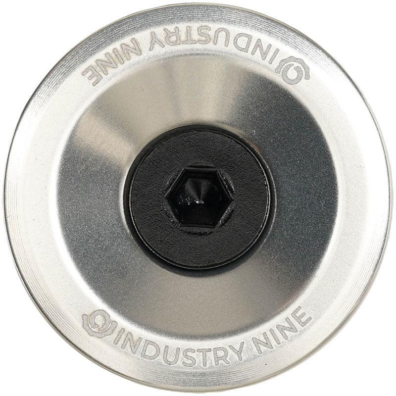 Ultra Light Aluminum Top Cap Silver - Bicycle Warehouse