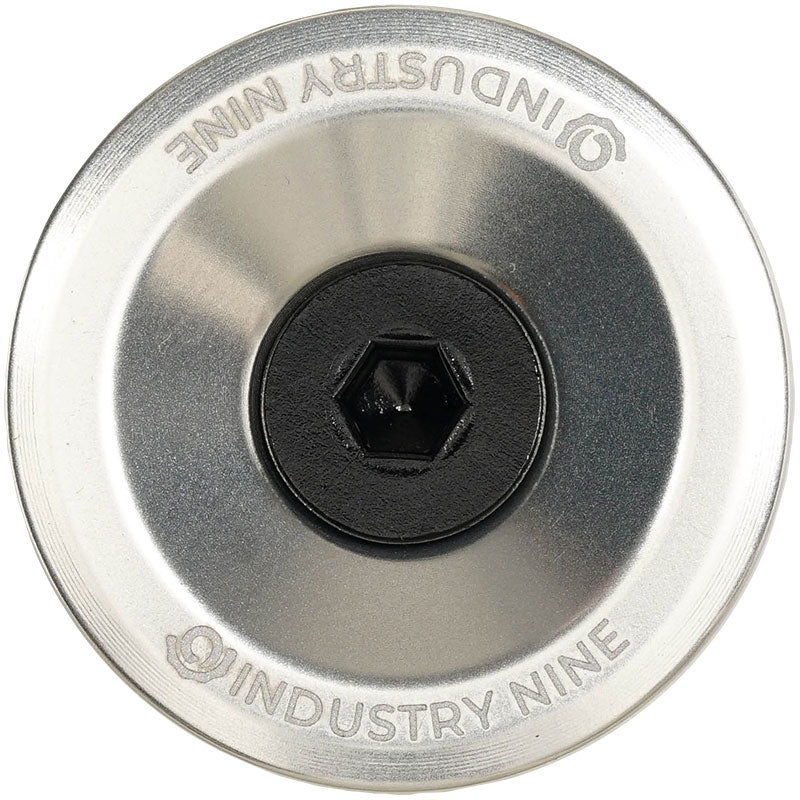 Ultra Light Aluminum Top Cap Silver - Bicycle Warehouse