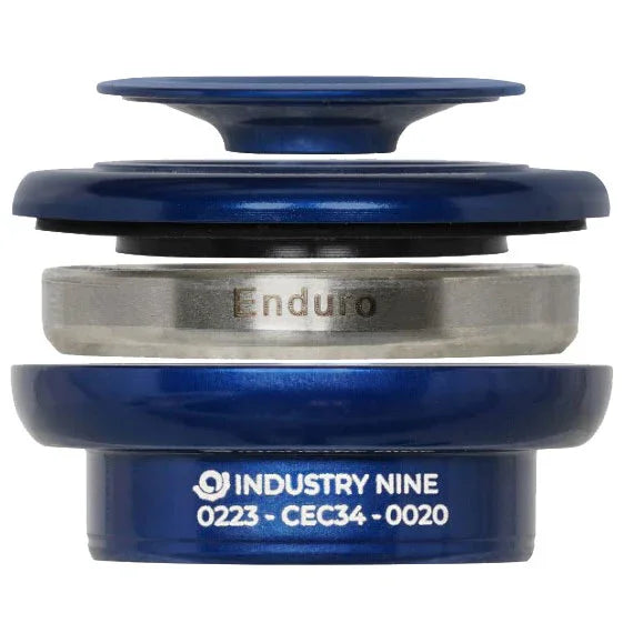 iRiX Upper EC34/28.6 Blue 5mm Cover - Bicycle Warehouse