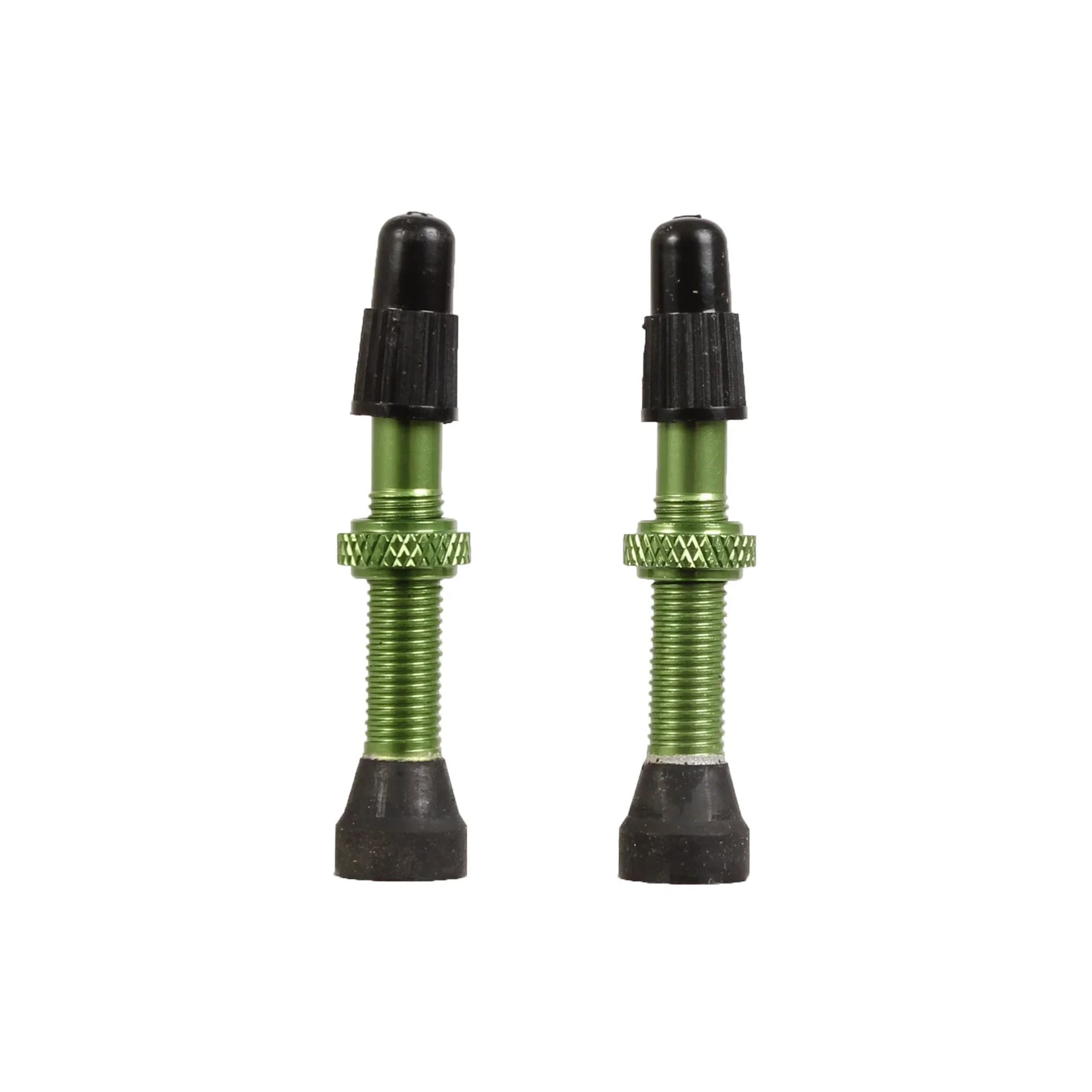 Tubeless Valves - 40mm Lime Pair - Bicycle Warehouse