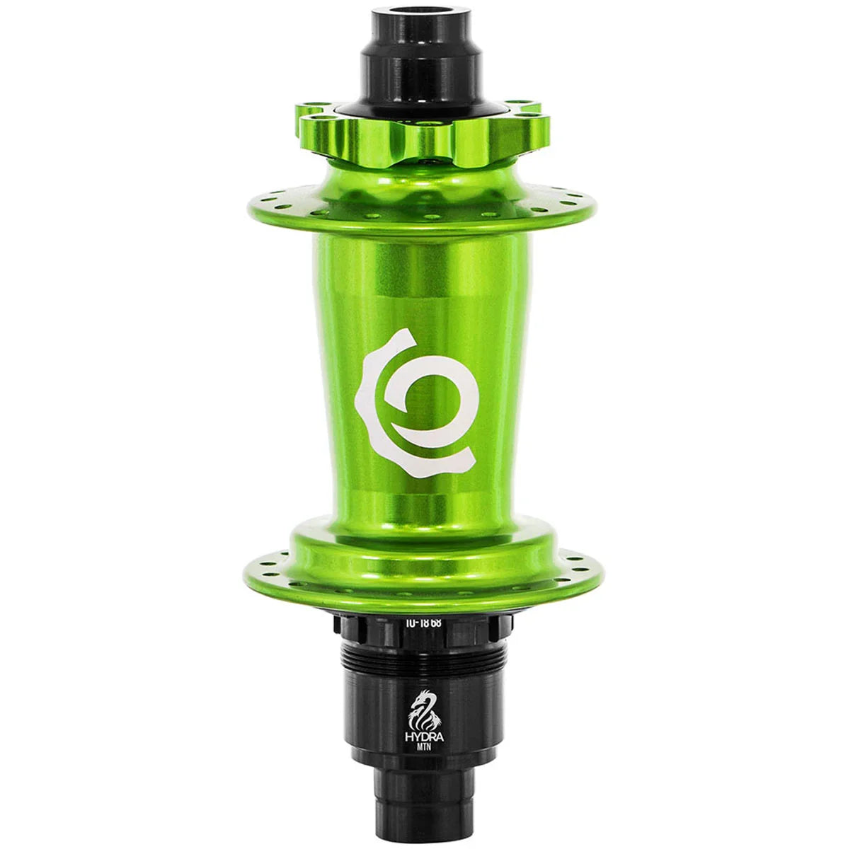 Hydra Classic Rear Hub - 12 x 157mm 6-Bolt XD Lime 32H - Bicycle Warehouse