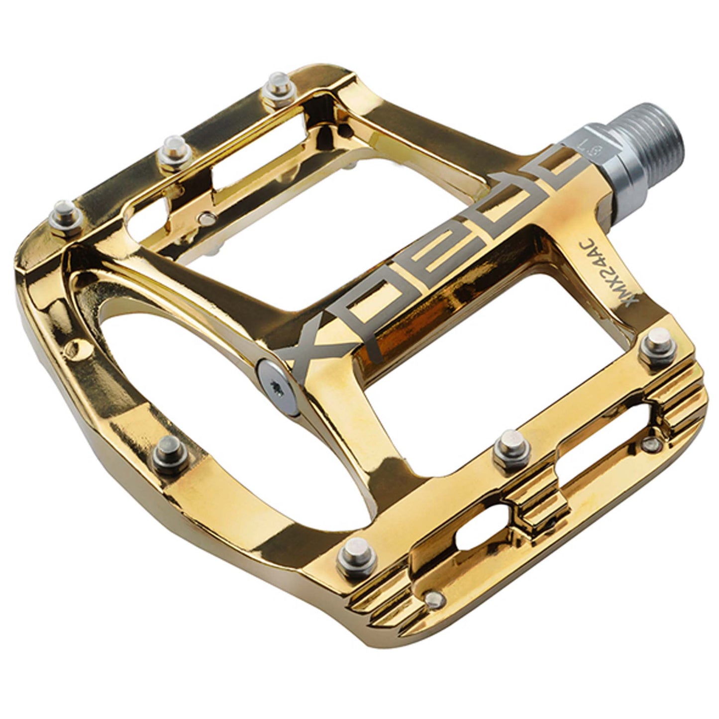 SPRY Platform Pedals - Gold Slick