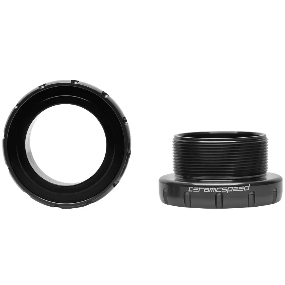 Italian Road Bottom Bracket - DUB Road Spindle Black - Bicycle Warehouse