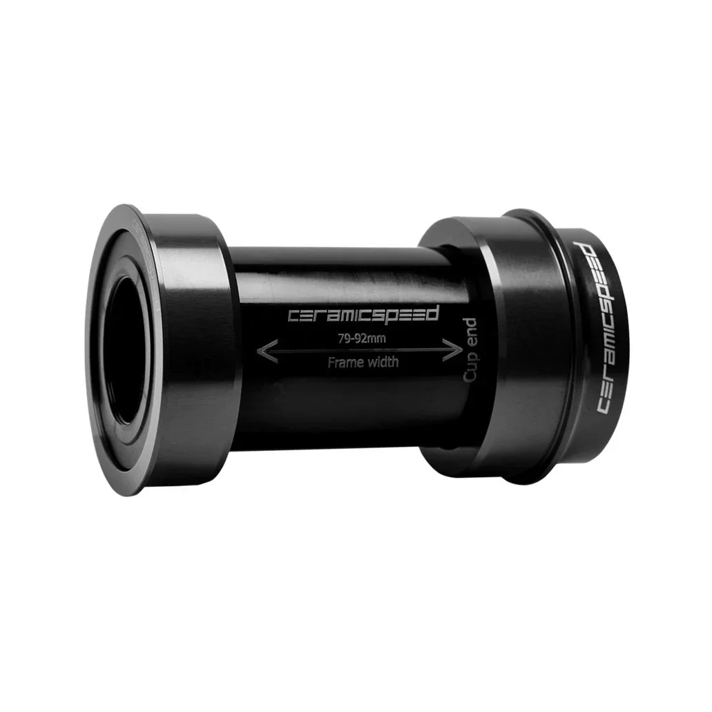 BBright Bottom Bracket - 24mm Spindle Coated Races Black - Bicycle Warehouse