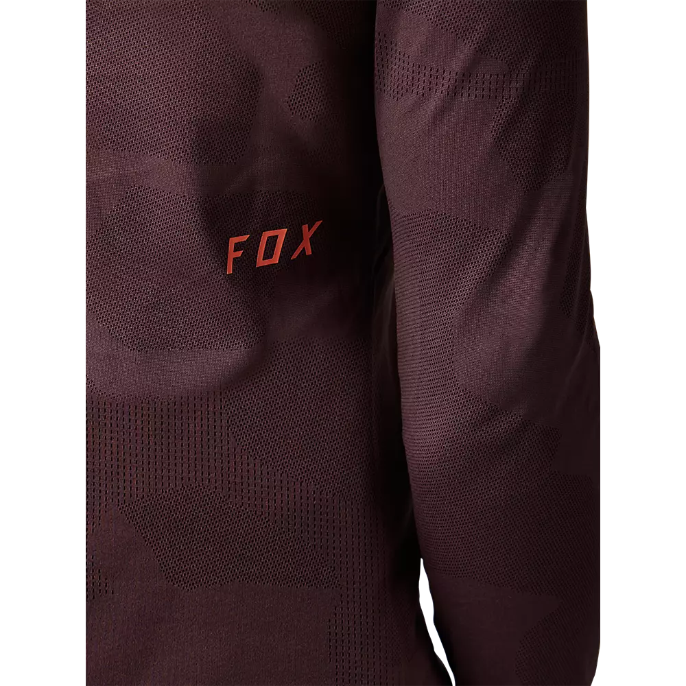 Fox Ranger Long Sleeve Women's Mountain Bike Jersey - Plum - Jerseys - Bicycle Warehouse