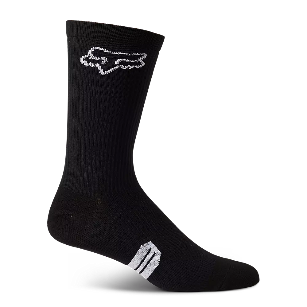 Fox 8" Ranger Mountain Bike Socks - Black - Socks - Bicycle Warehouse