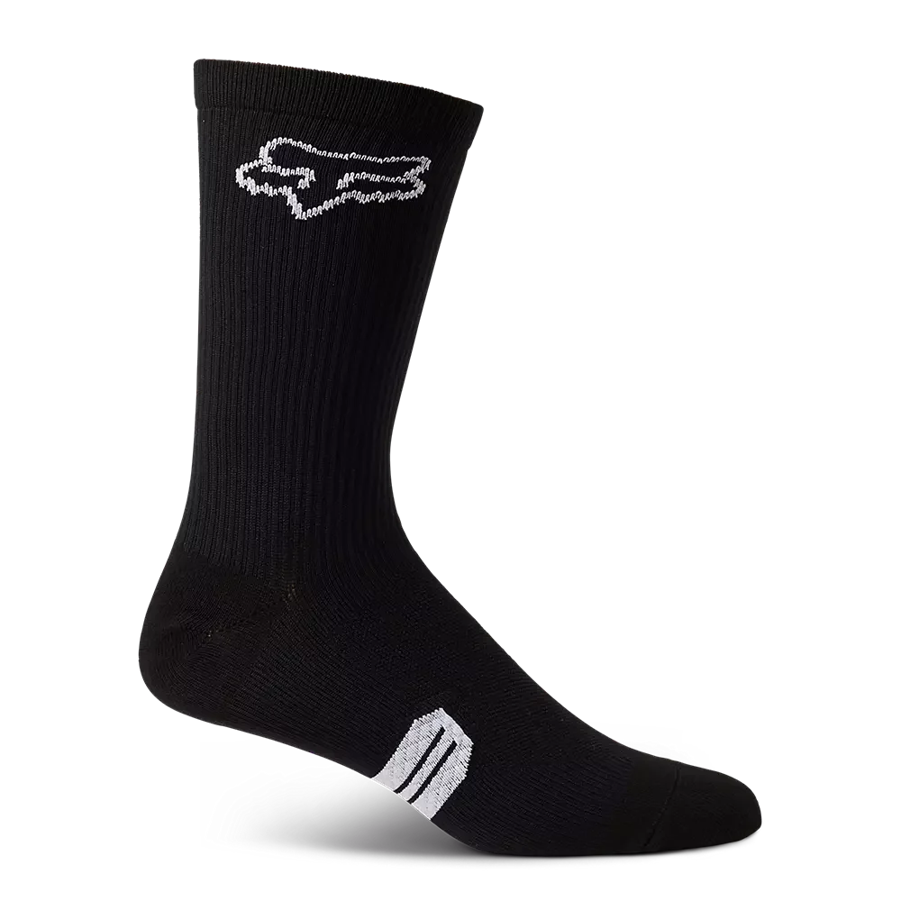 Fox 8" Ranger Mountain Bike Socks - Black - Socks - Bicycle Warehouse