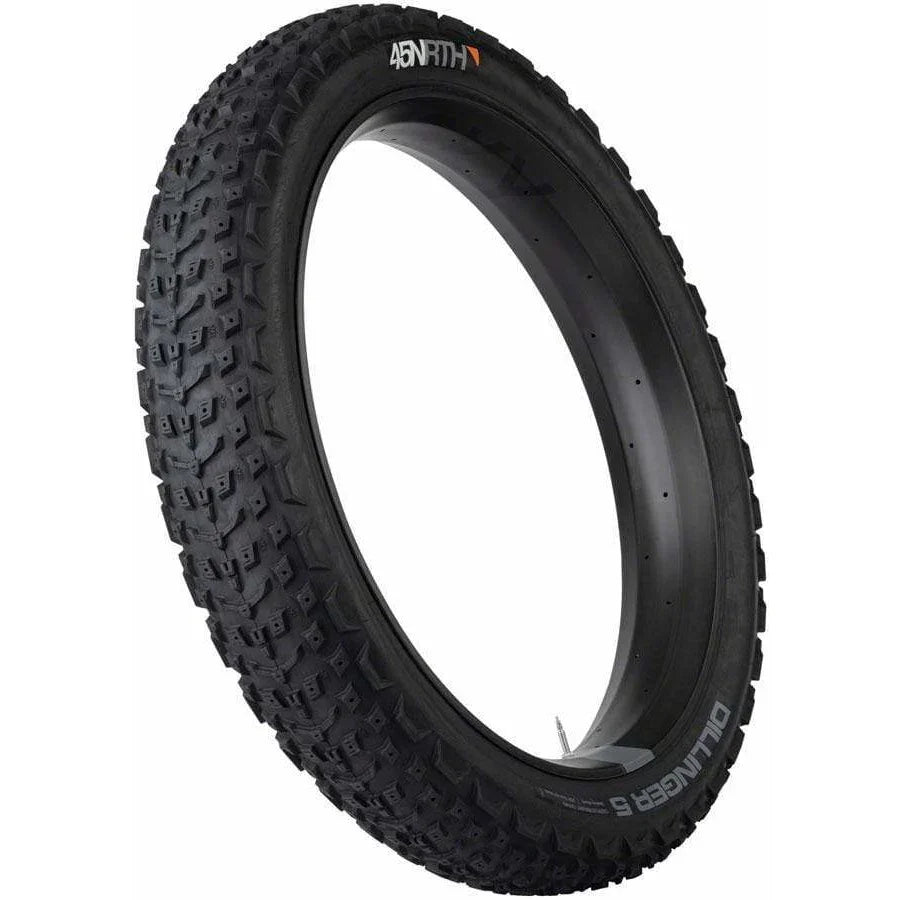 45NRTH 45NRTH Dillinger 5 Tire - 26 x 4.6", Tubeless, Folding, 120tpi, Studdable