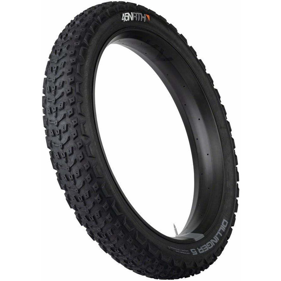 45NRTH 45NRTH Dillinger 5 Tire - 26 x 4.6", Tubeless, Folding, 120tpi, Studdable