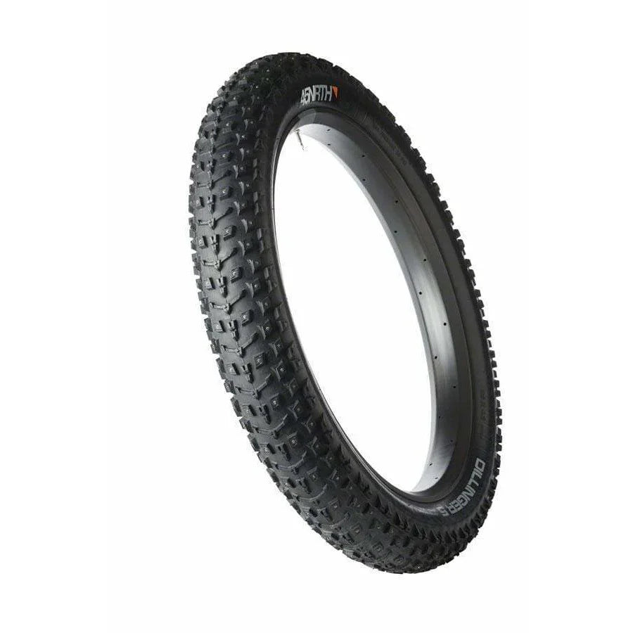 45NRTH 45NRTH Dillinger 5 Tire - 26 x 4.6", Tubeless, Folding, 60tpi, 258 Carbide Steel Studs