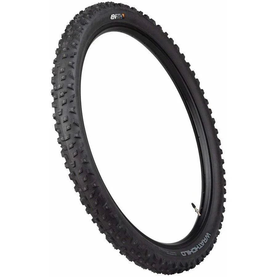 45NRTH 45NRTH Wrathchild Tire - 29 x 2.6", Tubeless, Folding, 120tpi, 252 XL Concave Carbide Aluminum Studs