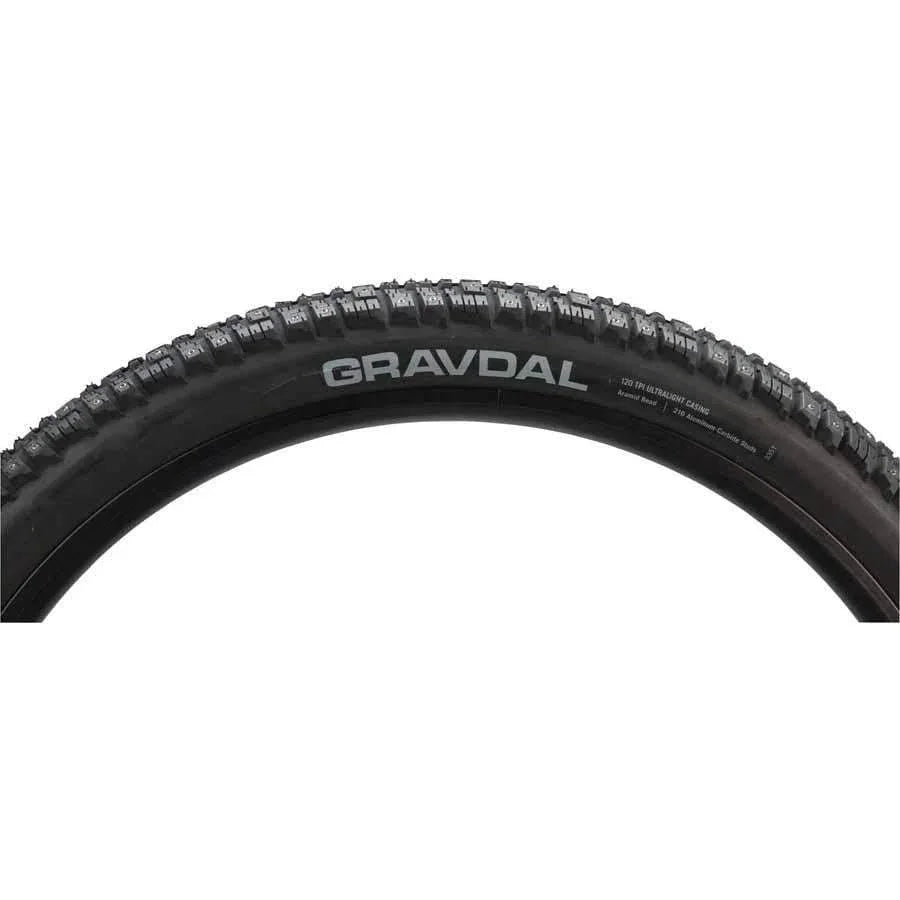 45NRTH Gravdal 26 x 2.0" Studded Bike Tire: 33tpi Wire, 216 Steel-Carbide Studs