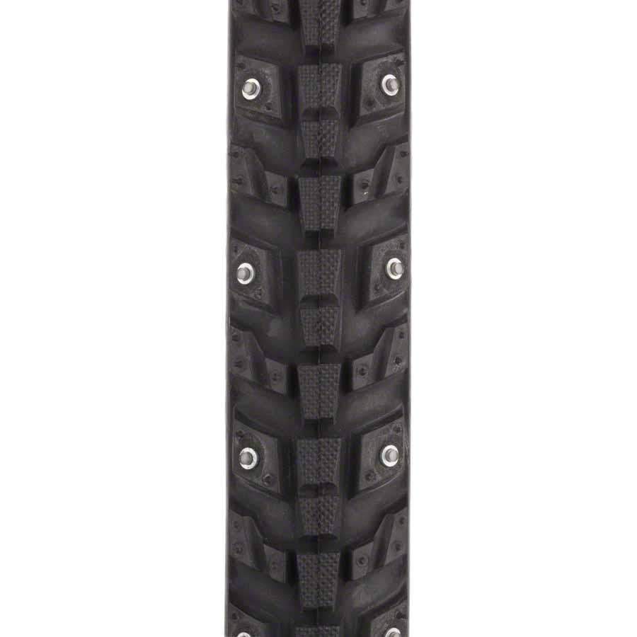 45NRTH Xerxes 700 x 30 Studded Commuter Bike Tire, 140 Steel Carbide Studs, 33tpi, Wire Bead