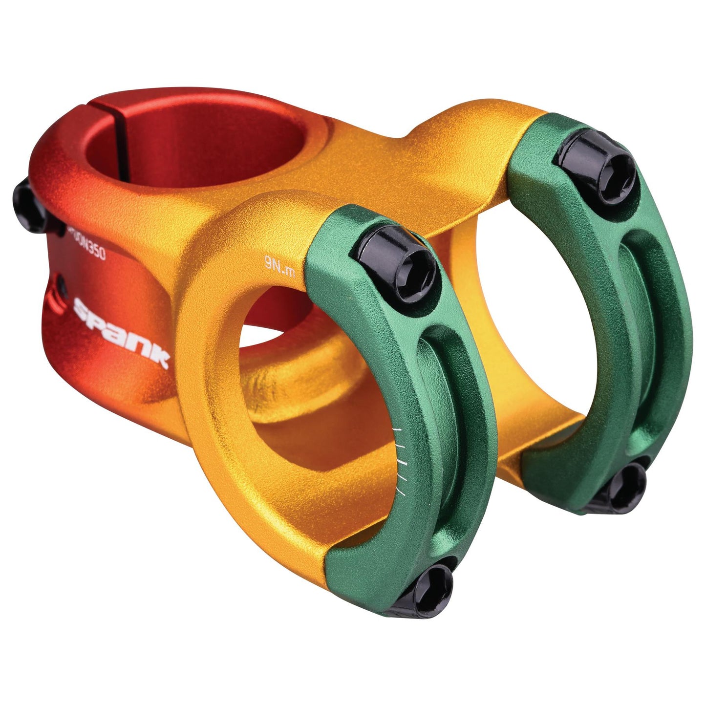 Spank Spoon 350 Rasta 35mm Bike Stem - Stems - Bicycle Warehouse