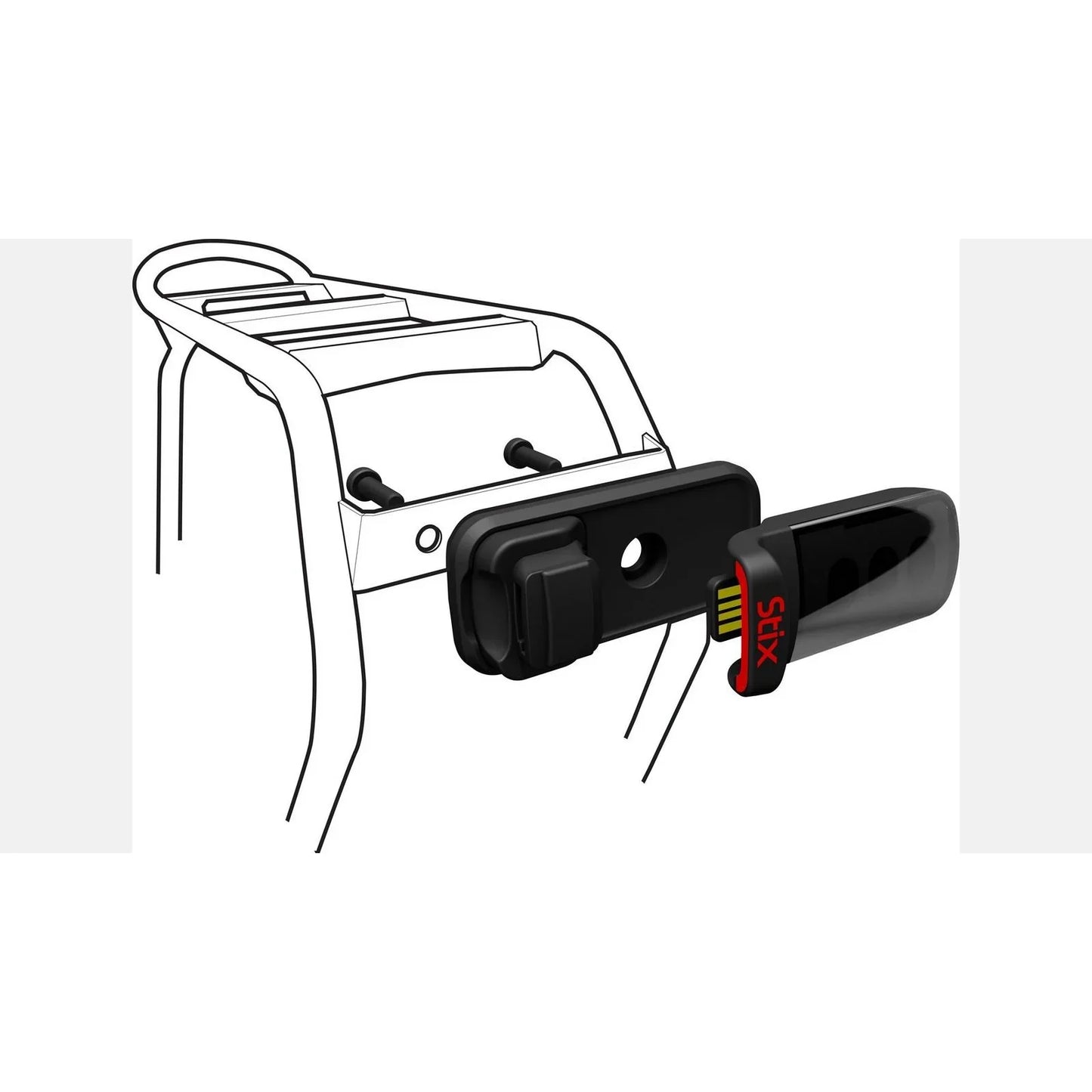 Specialized Stix Reflector Mount - Mounts - Bicycle Warehouse