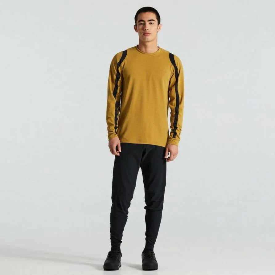 mountainbike longsleeve Specialized Men's Trail Long Sleeve Jersey, Harvest Gold L