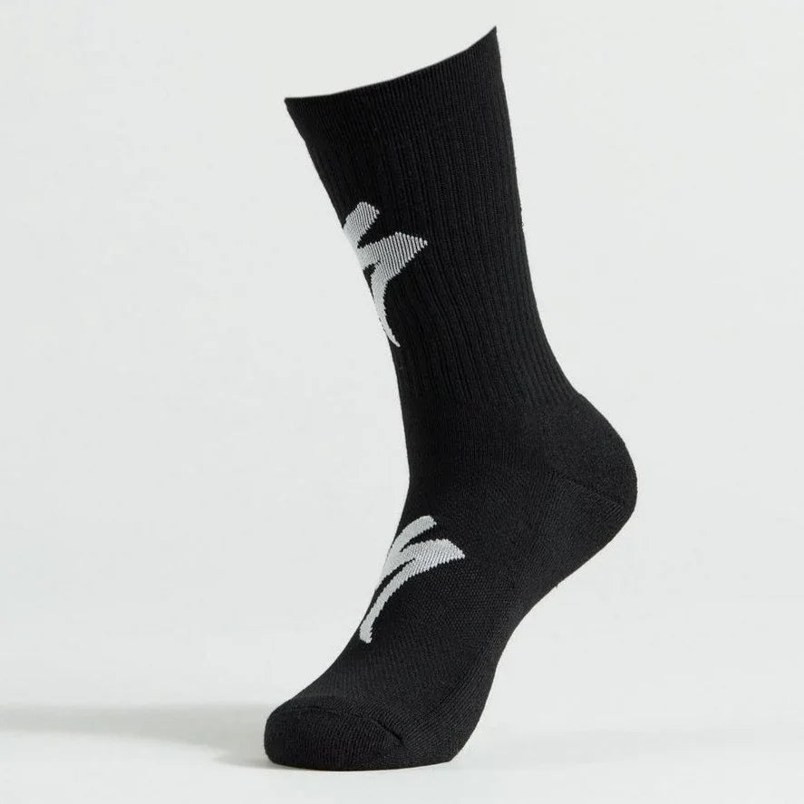 Specialized Techno MTB Tall Logo Socks - Socks - Bicycle Warehouse
