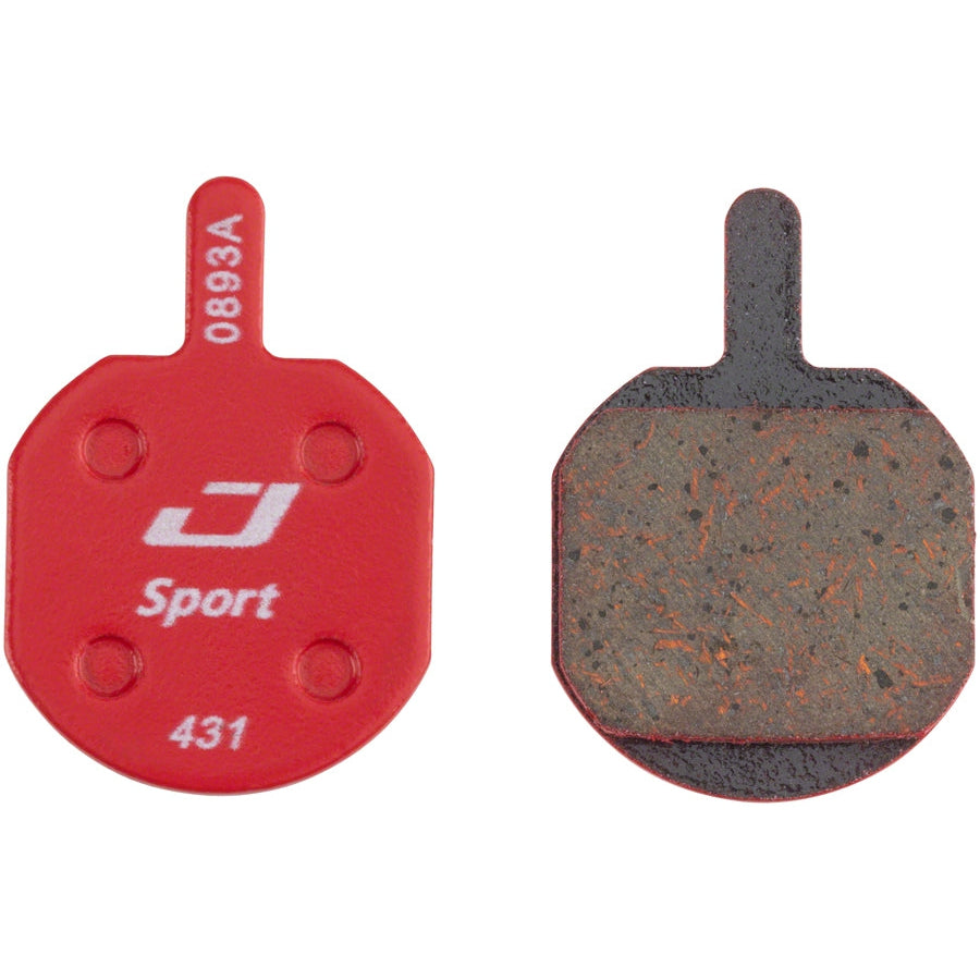 Jagwire Mountain Sport Semi-Metallic Disc Brake Pads for Hayes CX, MX, Sole - Brake Pads - Bicycle Warehouse