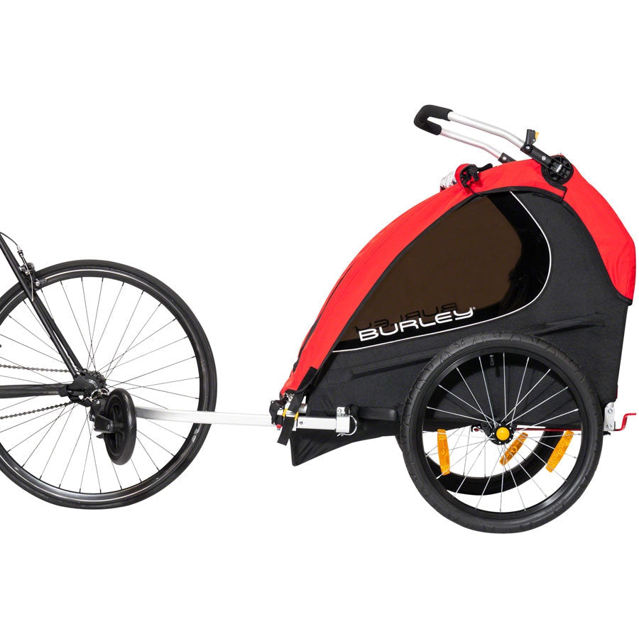 Burley Honey Bee Child Bike Trailer - Red - Trailers - Bicycle Warehouse