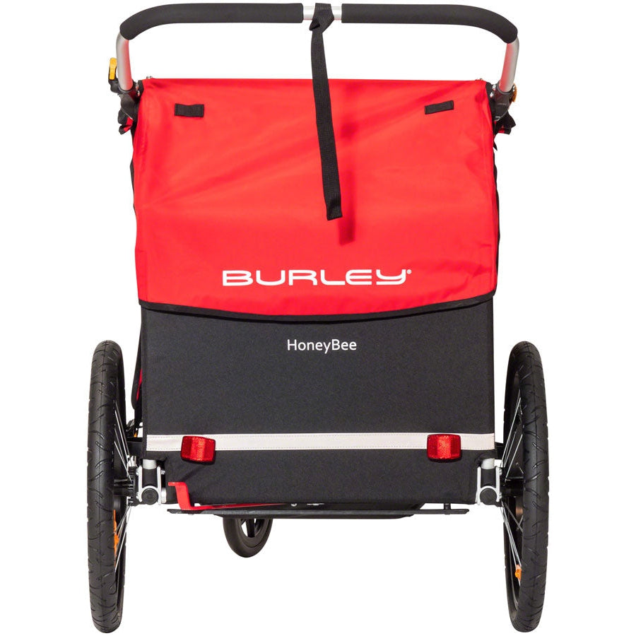 Burley Honey Bee Child Bike Trailer - Red - Trailers - Bicycle Warehouse