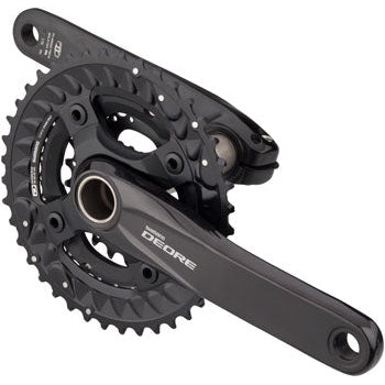 Shimano FC-M6000-3 Bicycle Crankset - 175mm, 10-Speed, 40/30/22t, 96/64 BCD, Hollowtech II Spindle Interface - Cranksets - Bicycle Warehouse