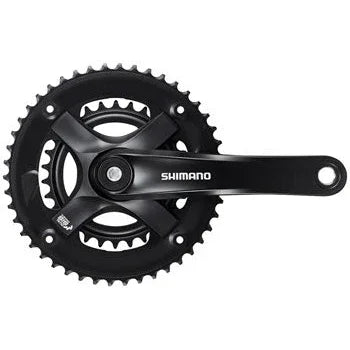 Shimano FC-TY-501-2 Bicycle Crankset - 170mm, 7/8-Speed, 46-30t, Riveted, Square Taper JIS Spindle Interface - Cranksets - Bicycle Warehouse