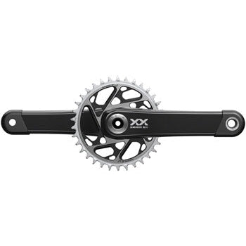 SRAM XX SL Eagle T-Type Bicycle Crankset - 170mm, 12-Speed, 34t Chainring, Direct Mount, DUB Spindle Interface - Cranksets - Bicycle Warehouse